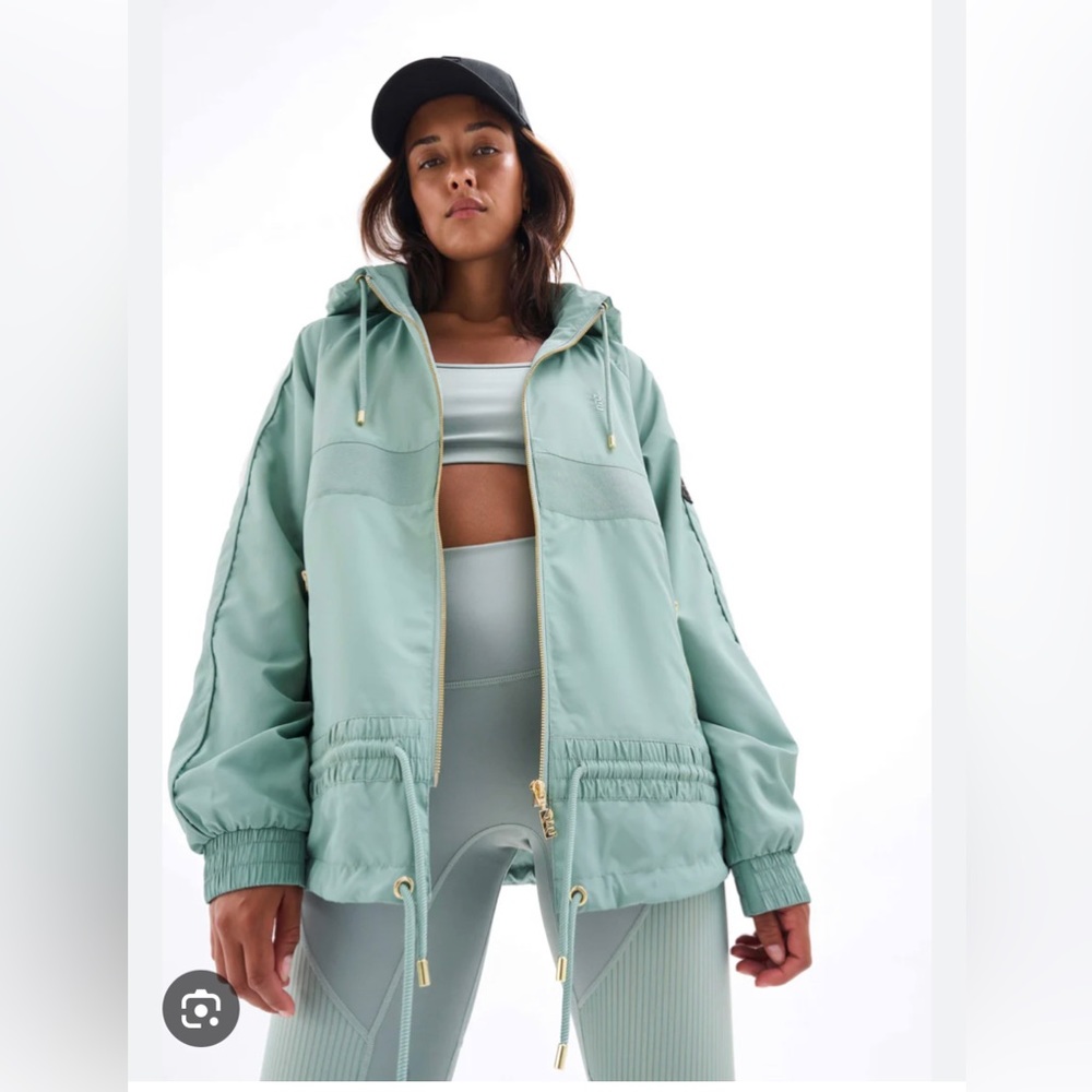 P.E. Nation spring jacket in Iceberg green